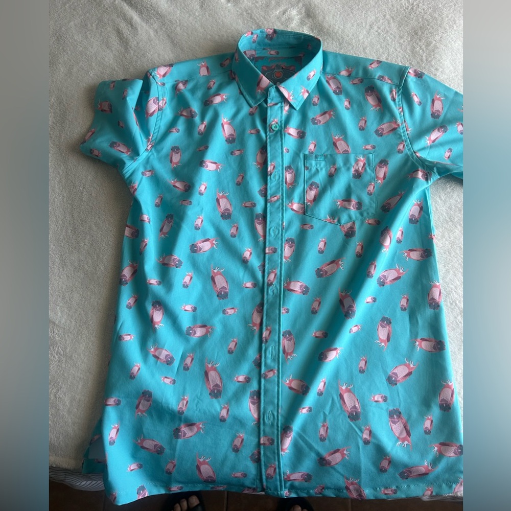 Novelty button up